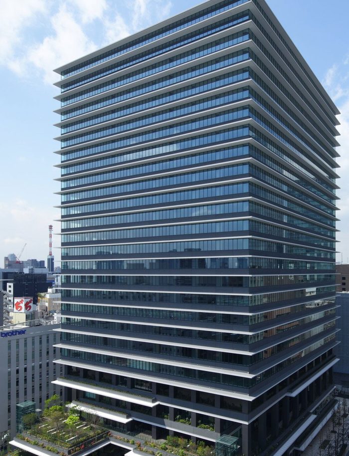 東京本社が入る東京スクエアガーデン